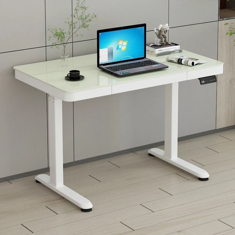 What are some applications of electric adjustable office desks?