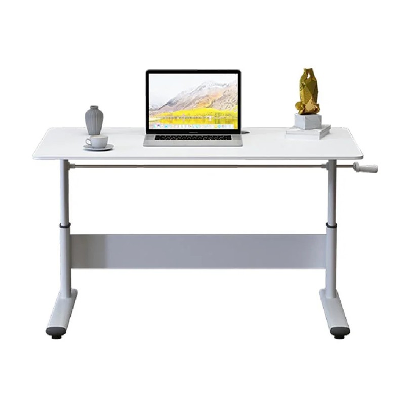 How to use the manual control height adjustable desk correctly?