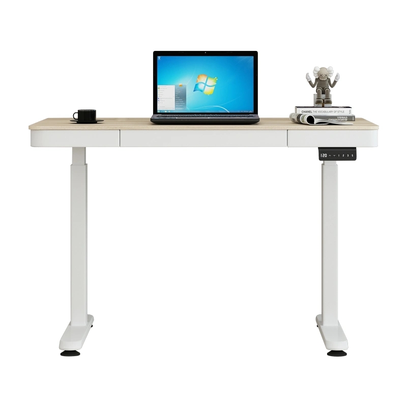 Electric Computer Portable Table Office Standing Desk with Single Motor
