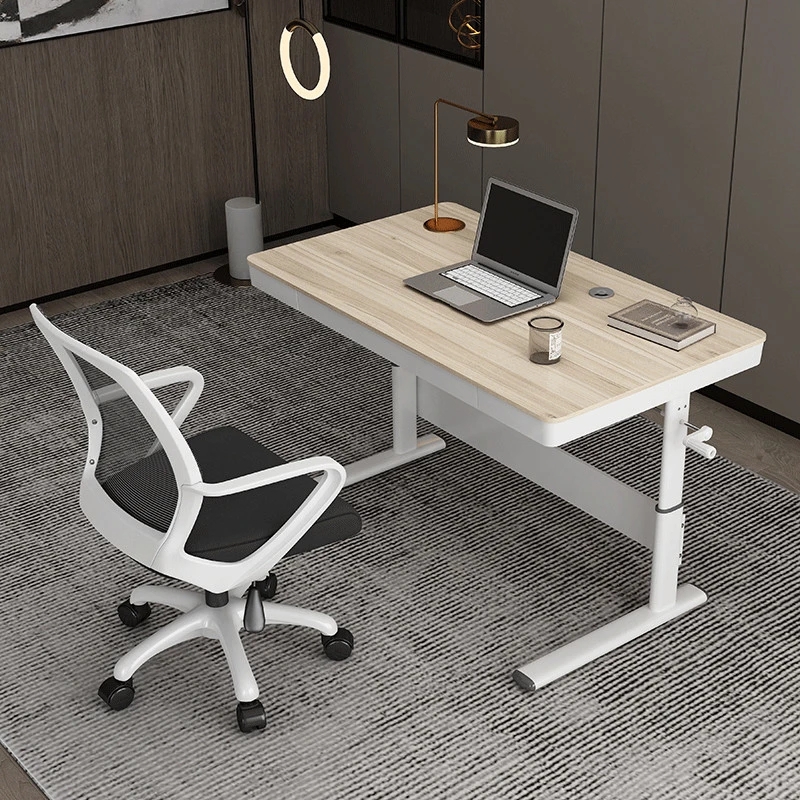 Sit Stand Manul Height Adjustable Desk With Low Noise