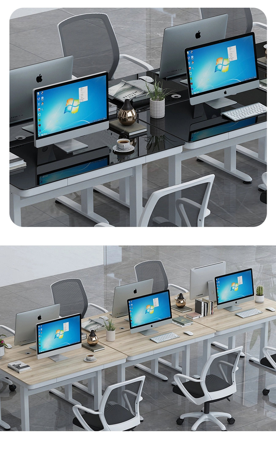 Usage Scenario of Manul Height Adjustable Desk
