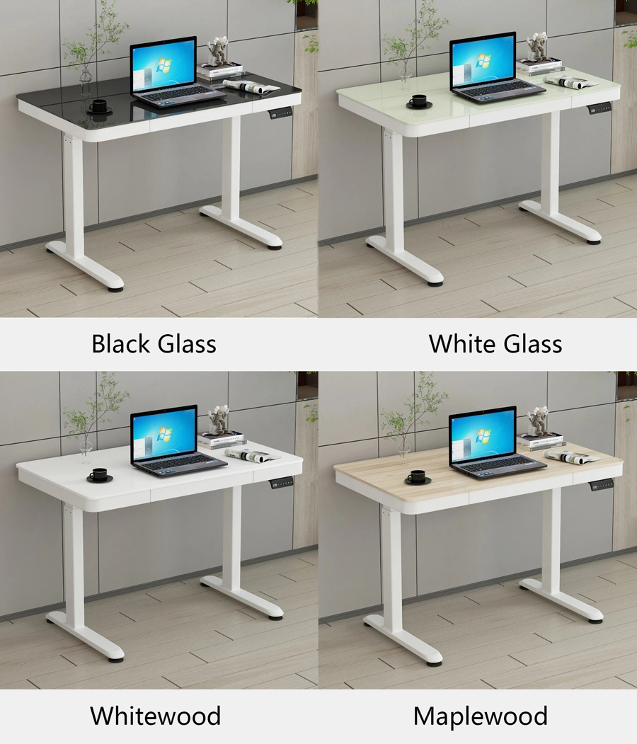 memory height electric standing desk 